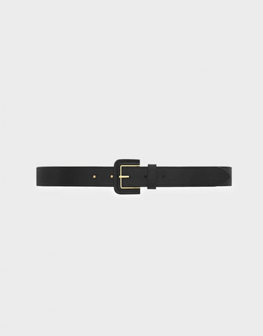 METALLIC ACCENT BUCKLE BELT - BC MKT Vian