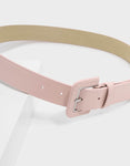 METALLIC ACCENT BUCKLE BELT - BC MKT Vian