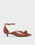 KNOTTED KITTEN HEEL PUMPS - BC MKT Vian