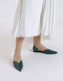 SWEETHEART CUT D'ORSAY FLATS - BC MKT Vian