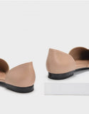 SWEETHEART CUT D'ORSAY FLATS - BC MKT Vian