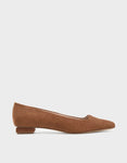 TEXTURED SQUARE TOE BALLERINA FLATS - BC MKT Vian