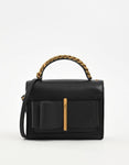 CHUNKY METAL TOP HANDLE BOW FLAP BAG - BC MKT Vian