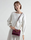 CHAIN LINK EMBOSSED CROSSBODY BAG - BC MKT Vian