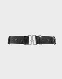 CROC-EFFECT DOUBLE BUCKLE WAIST BELT - BC MKT Vian